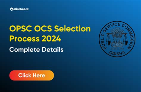 OCS Selection Process