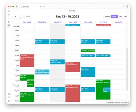 Obsidian Apple Calendar Integration