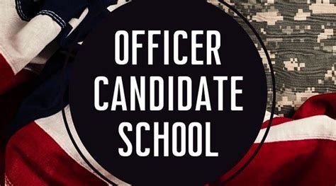 Application for Officer Candidate School