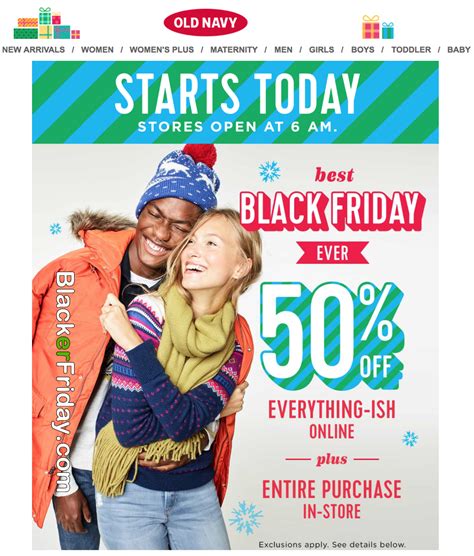 Old Navy Black Friday Sales