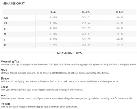 Old Navy Men's Sizing