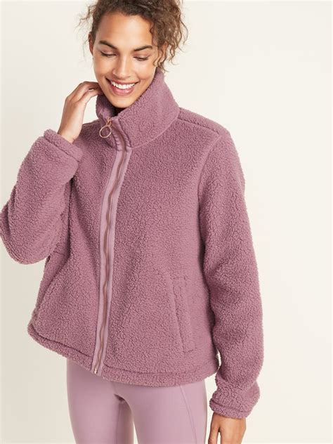 Old Navy Sherpa Jacket Styles