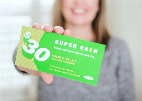 Old Navy Super Cash Redemption Periods