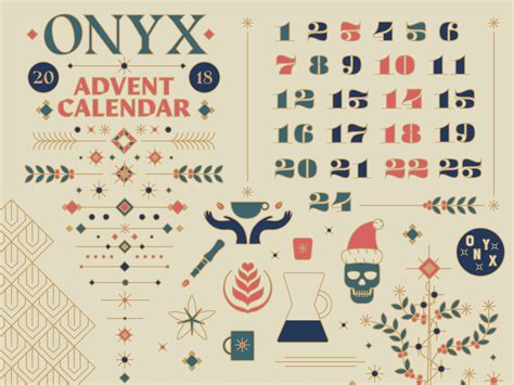 Onyx Advent Calendar Holiday