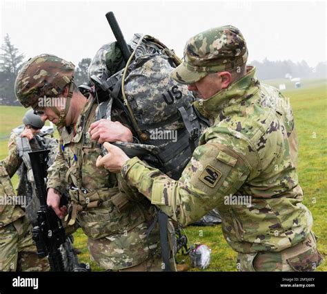 Oregon Army National Guard equipment on display