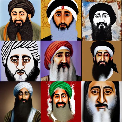 Osama Bin Laden Portrait