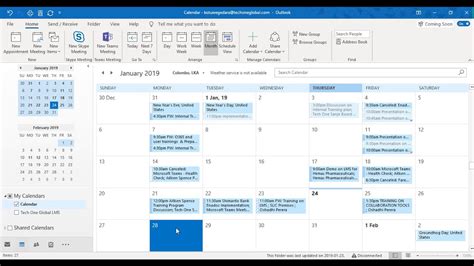 Outlook Calendar Benefits