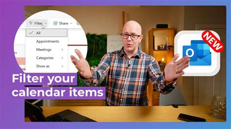 Outlook Calendar Filtering