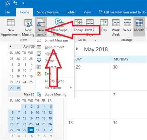 Outlook Calendar Scrolling