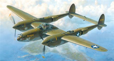 P-38 Lightning in Combat