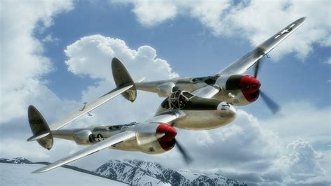 P-38 Lightning in combat