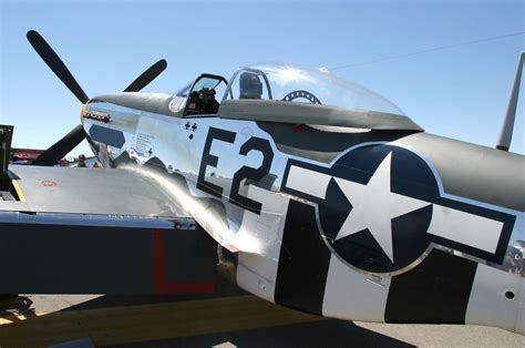 P-51 Mustang in Flight