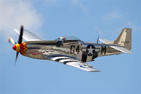 P-51 Mustang flight