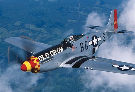 P-51 Mustang in Flight