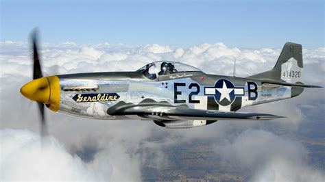 P-51 Mustang in flight