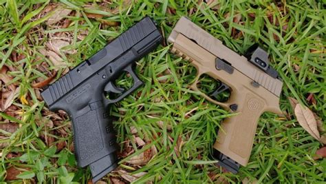 P320c vs Glock 19 Design Differences