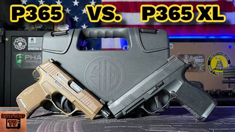 P365 and P365 XL Comparison