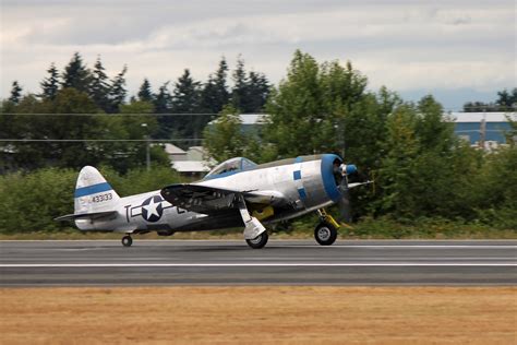 P-47 Thunderbolt takeoff