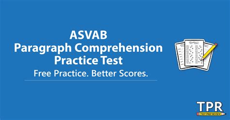 Paragraph Comprehension ASVAB