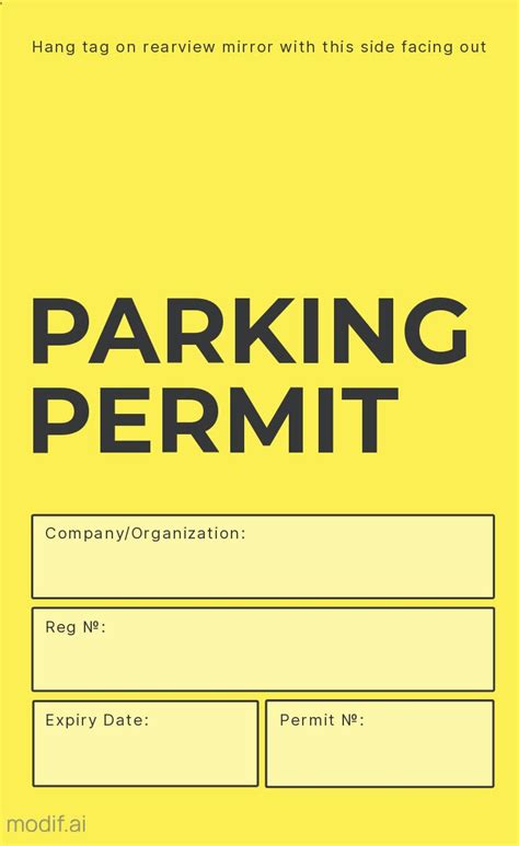 Parking Permits