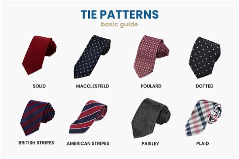 Patterned Tie Options