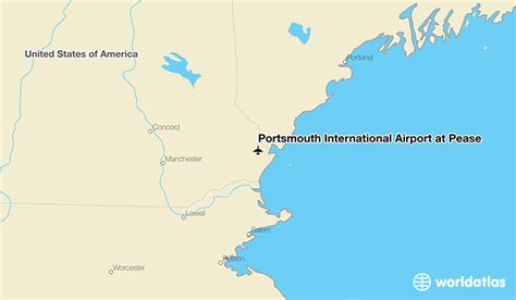 Pease Airport Portsmouth NH Map