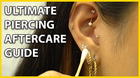 Description of Piercing Aftercare