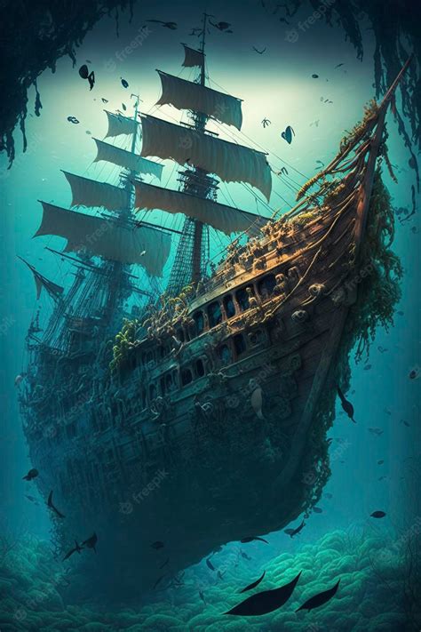 Pirate Shipwreck Image