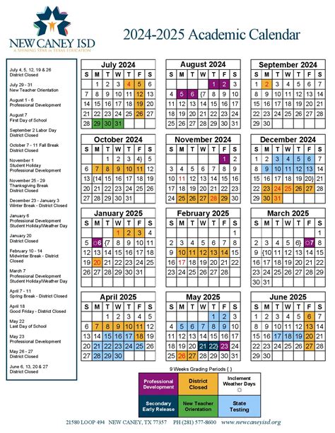 Plan Ahead with New Caney Isd Calendar