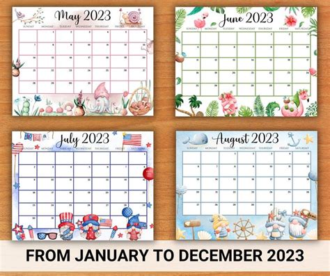 Planner December January Calendar