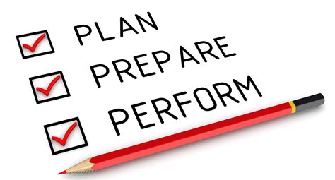 Planning and Preparation