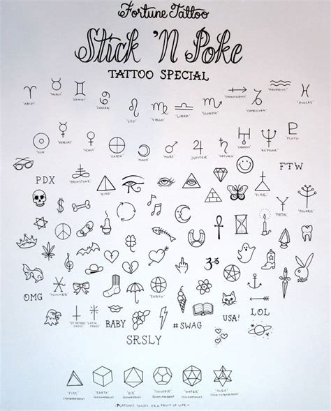 Poke Tattoo Ideas