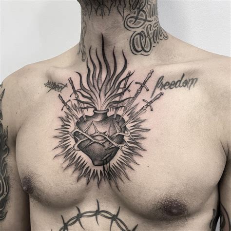 Popular chest tattoo designs