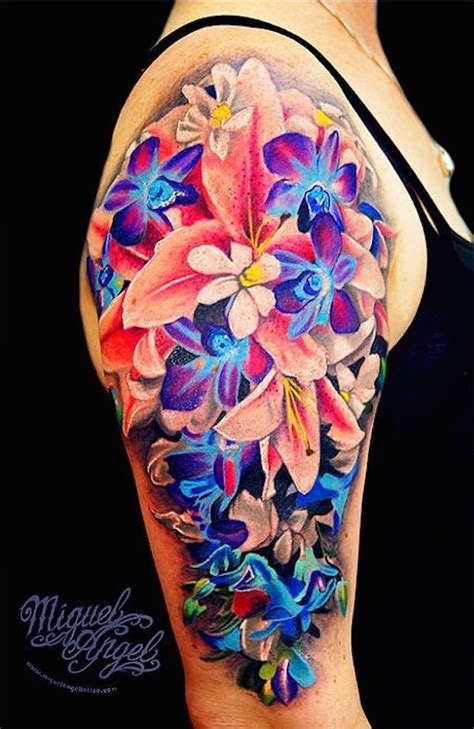 Popular Flower Tattoos