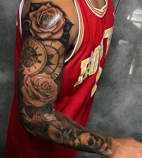 Popular Guy Upper Arm Tattoo Designs