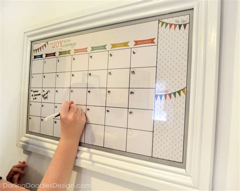 Practical Tips for Using a Dry Erase Board Calendar