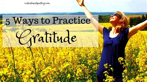 Practicing gratitude and mindfulness image