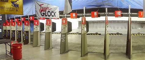 Practicing Wolfs Indoor Shooting Range