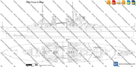 Prince of Wales Ship Blueprints