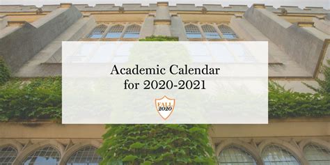 Princeton Academic Calendar Planning