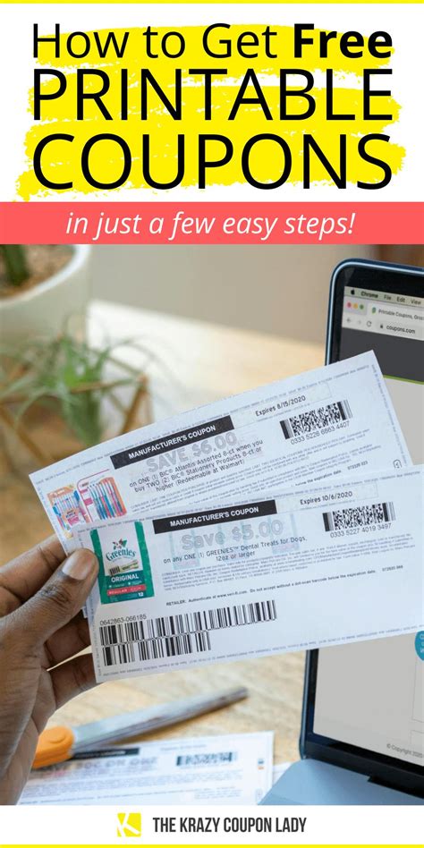 Steps to Use Printable Coupons