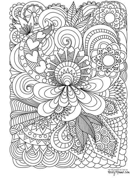 Printable Pictures To Color For Adults