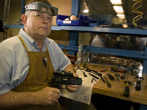 Professional gunsmith installation