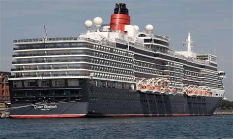 Exterior of the Queen Elizabeth Ship