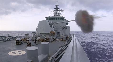 RIMPAC naval gunnery