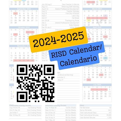 RISD Calendar Structure