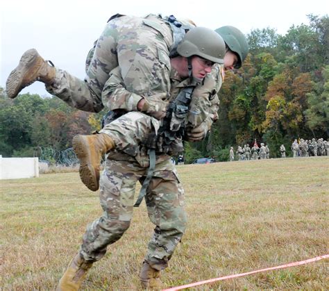 ROTC student in a mentally tough situation