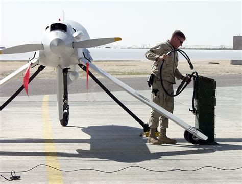 RQ-1 Predator Drone maintenance