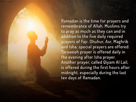 Ramadan Prayer