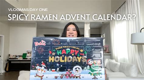 Ramen Advent Calendar Features